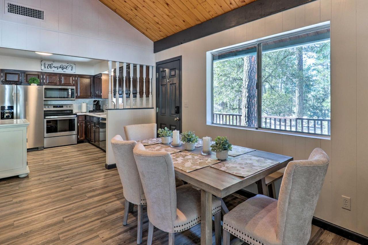 Rustic-Chic Prescott Cabin With Deck In Wooded Area! المظهر الخارجي الصورة