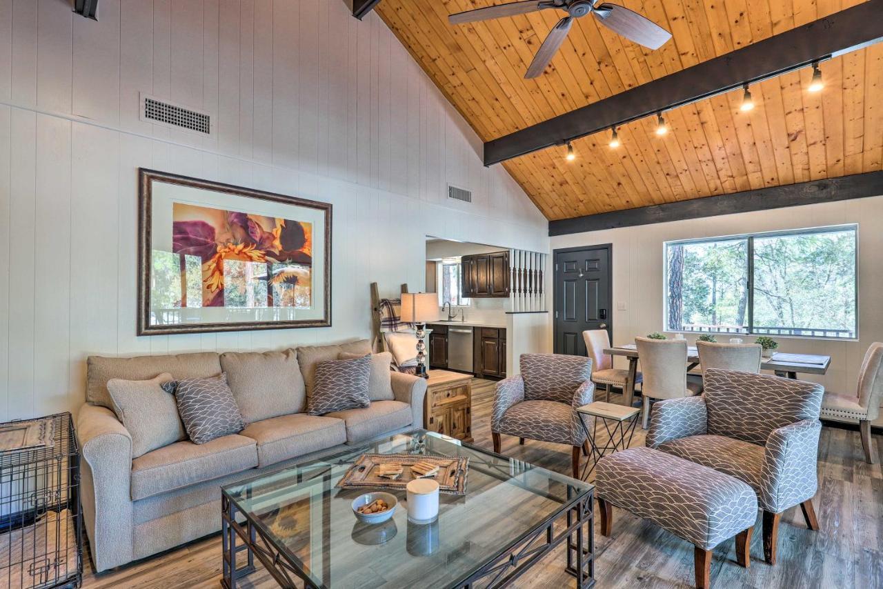 Rustic-Chic Prescott Cabin With Deck In Wooded Area! المظهر الخارجي الصورة